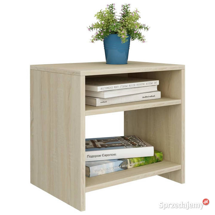Szafka nocna dąb sonoma 40x30x40 materiał