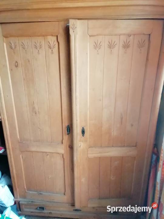 Stara przedwojenna szafa dwudrzwiowa małopolskie Kraków sprzedam