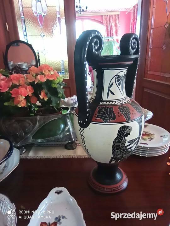 Amfora ręcznie zdobiona Made in Greece
Replika Gdańsk