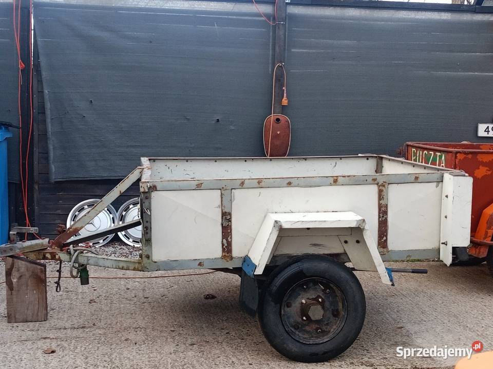 Przyczepka samochodowa do quada traktorka 1 Przyczepy i naczepy Świerczów