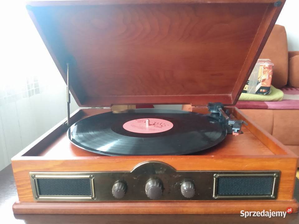 RETRO Radio Gramofon Hyundai RT910 Miedzna