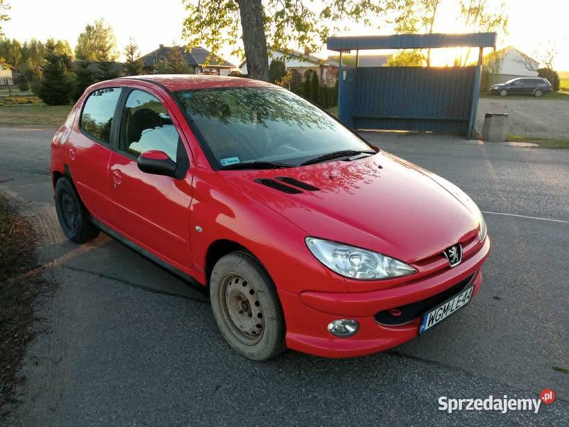 PEUGEOT 206 14 KLIMA WAŻNE OC I PT 2006 sct Grójec