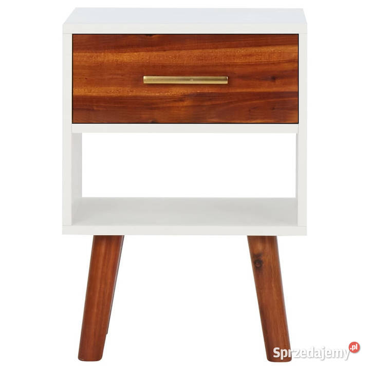 Szafki nocne 2 lite drewno akacjowe 40 x 30 x 57 mazowieckie