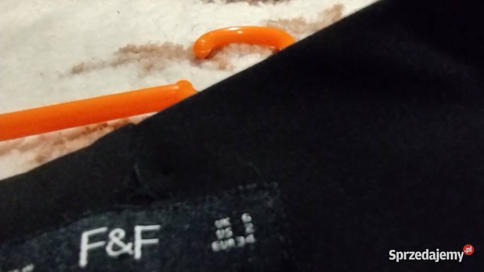 Spódnica spodnie czarne rozmiar 34 FF czarny Spódnice i sukienki Poznań