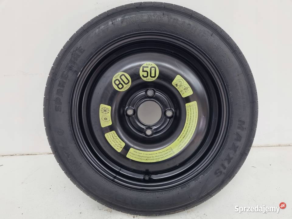 KOŁO DOJAZDOWE Peugeot 207 dojazdówka 12580 R15