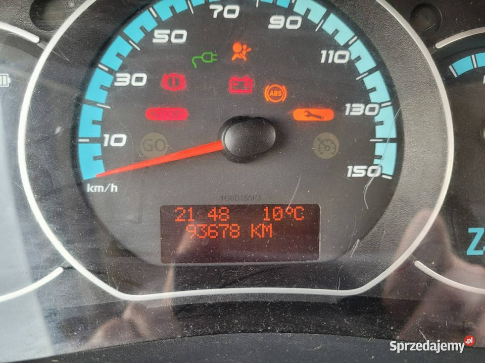 Renault Kangoo ZE Elektryk Elektryczny MAXI komputer pokładowy Gniewkowo