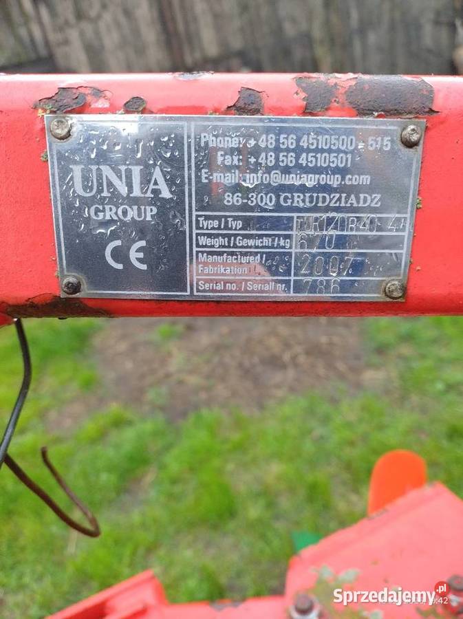 Pług Unia tur Pługi