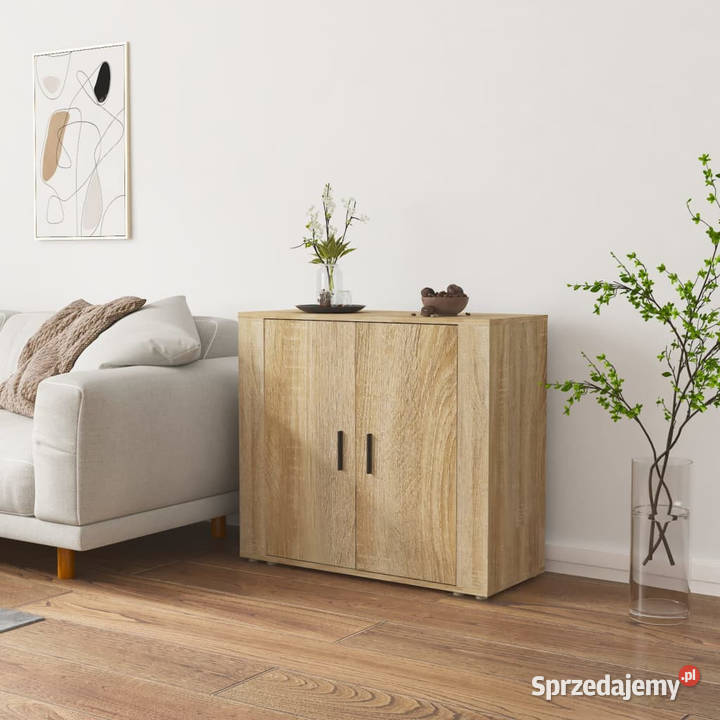 Szafka dąb sonoma 80x33x70 materiał