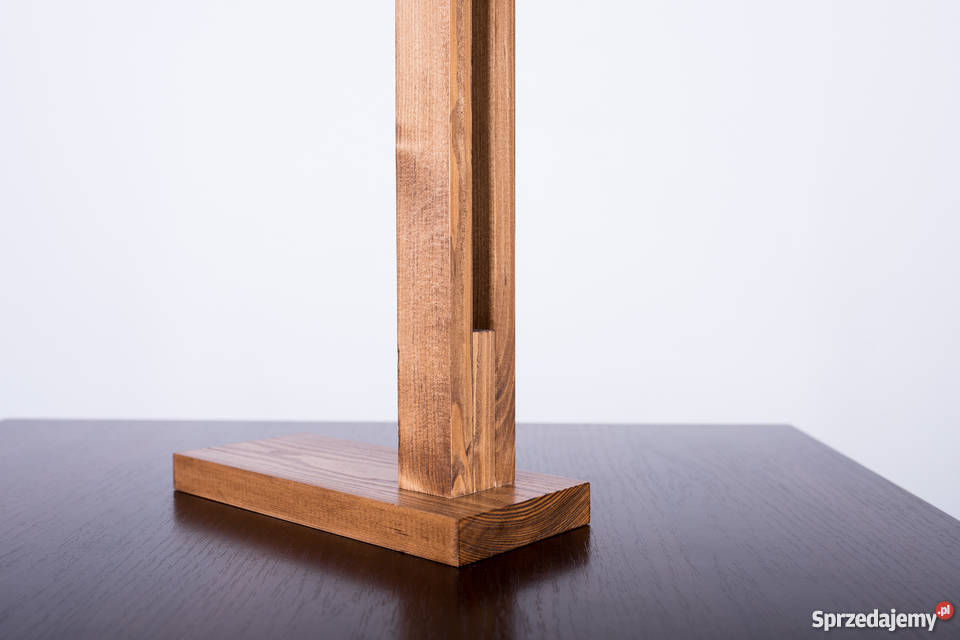 Lampa nocna stołowa drewniana Suchedniów