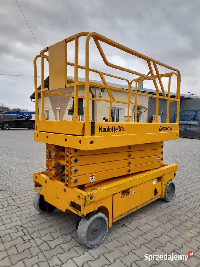 Podnośnik nożycowy Haulotte Compact 12 wys rob małopolskie Dąbrowa Tarnowska