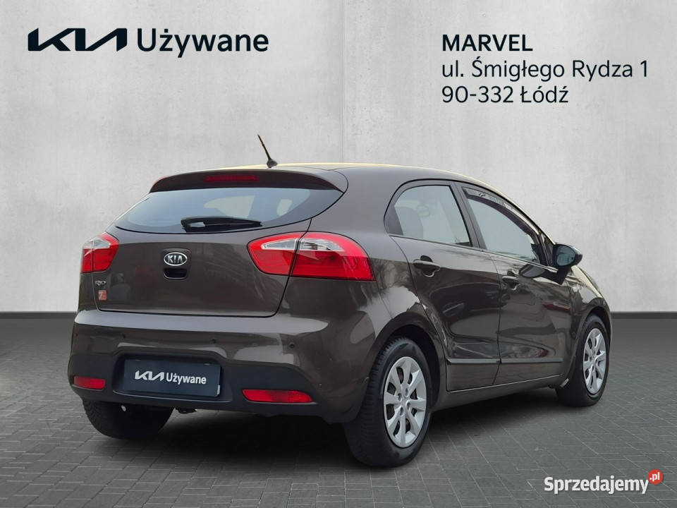 Kia Rio 14B 109 6 MT Wersja M Czujniki Zarejestrowany w Polsce Łódź
