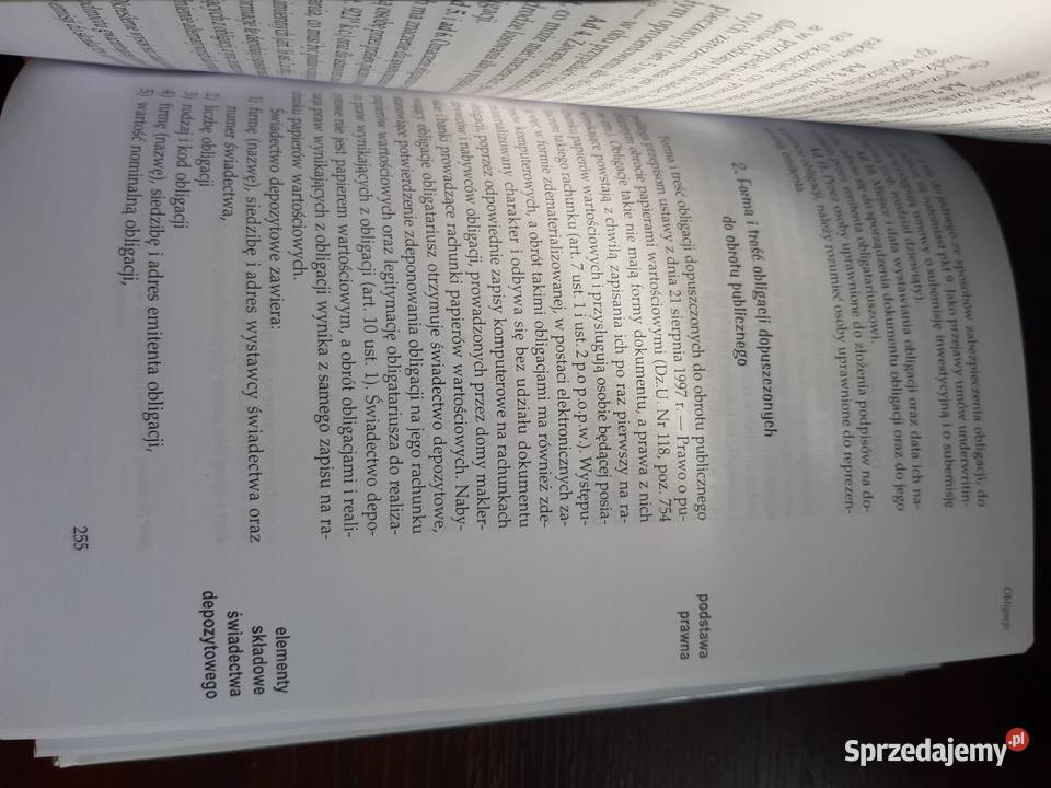 PAPIERY WARTOŚCIOWE PODRĘCZNIK Poznań