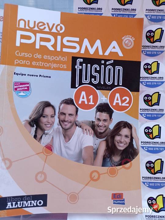 Nuevo prisma fusion książki hiszpańskie Warszawa sprzedam
