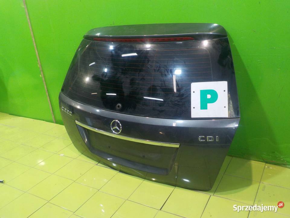 MERCEDES C W204 22 CDI 08r klapa tyl Suków