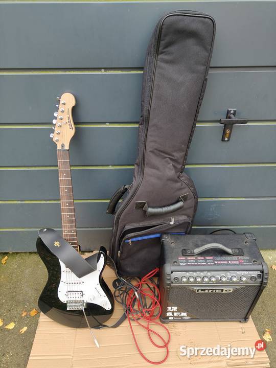 Zestaw Gitara elektryczna Yamaha EG 012 piecyk Aleksandrów Łódzki