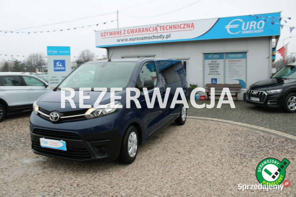Toyota ProAce Brygadowa Salon Polska Gwaarancja manualna Toyota Warszawa