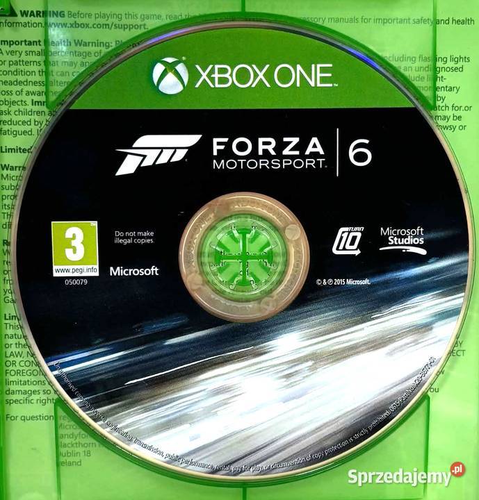 Xbox One Forza Motorsport 6 Elbląg