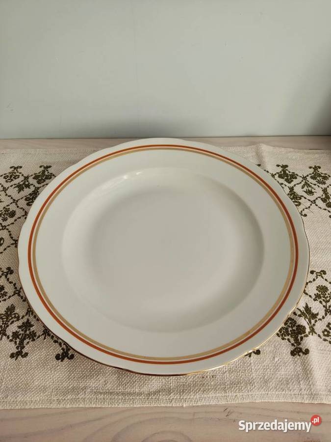 Talerz półmisek porcelanowy Ćmielów fi 33 Głuchołazy sprzedam