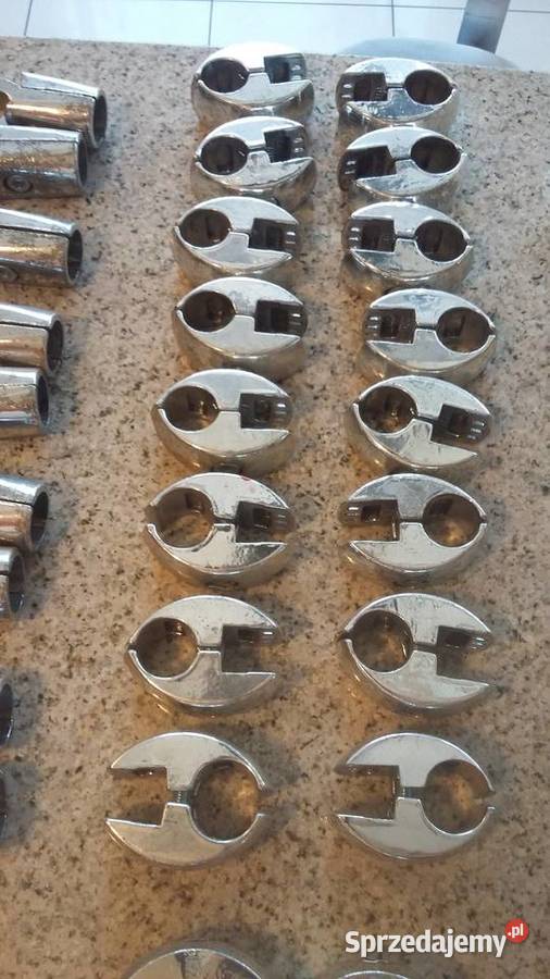 Mocowanie rurki SHOPLINE złącze rurka 25mm i Akcesoria meblowe