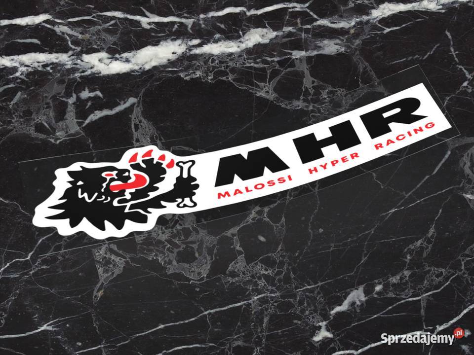 Naklejka MHR 15 x 46 malossi skuter stage6 oil Choroszcz