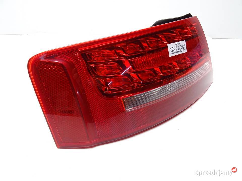 LAMPA LEWA LEWY TYŁ W BŁOTNIK 8T8945095D AUDI A5
