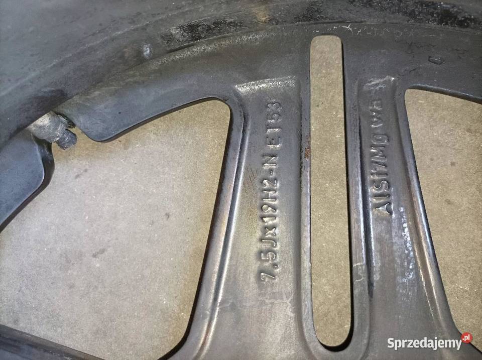 FELGA ALUMINIOWA R19 5X112 ET53 OC65MM 75JX19H2