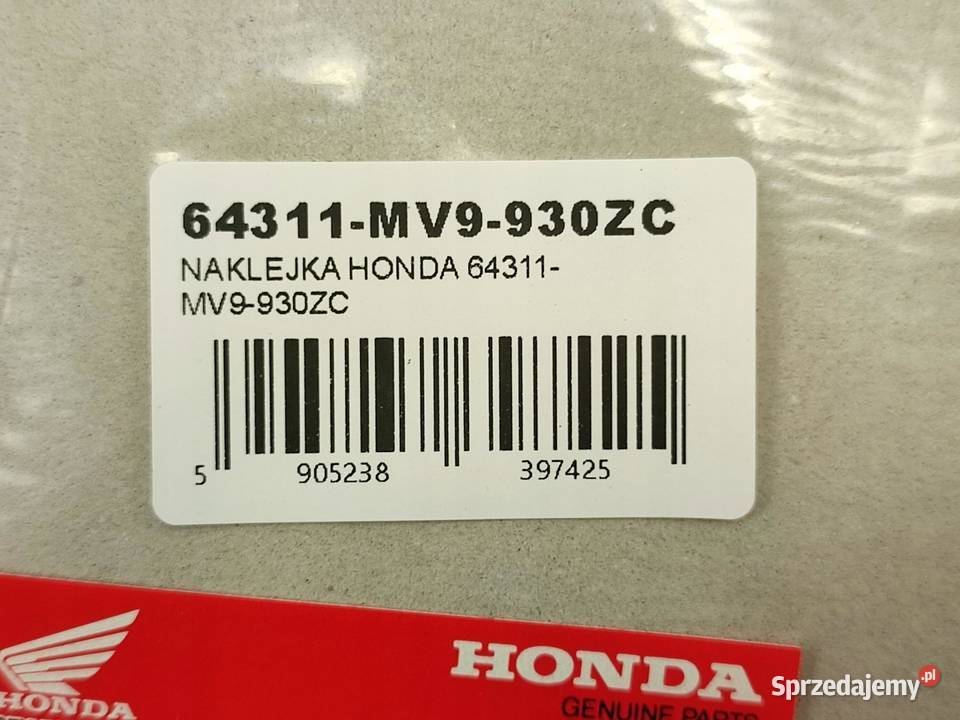 NAKLEJKA PASEK PR BOCZEK HONDA CBR600F HURRICANE Tapicerki samochodowe