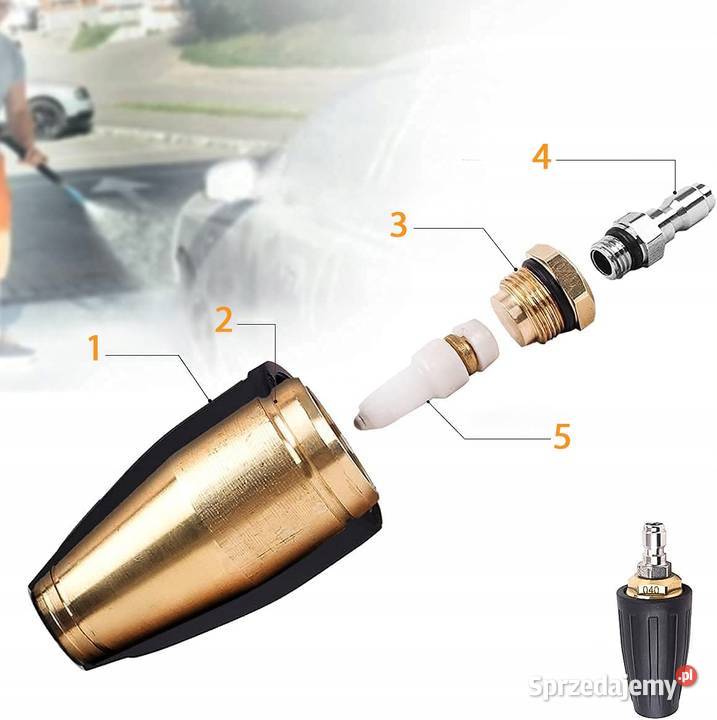 Dysza Rotacyjna do Myjki Lavor 150 bar 8 lmin 14 Ludźmierz sprzedam