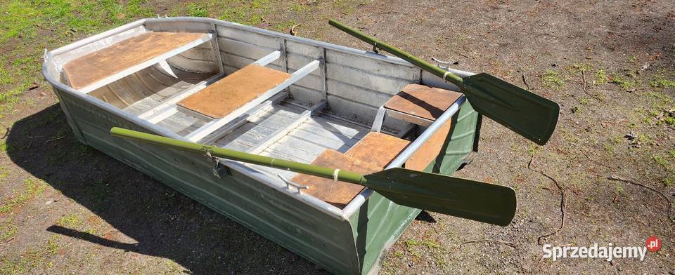 Aluminiowa płaskodenna stabilnaŁódź łódka