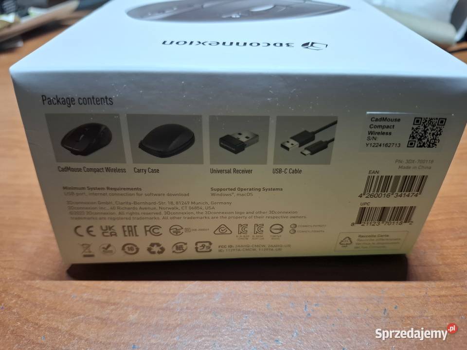 3D Connexion CadMouse Compact Wireless Szczecin