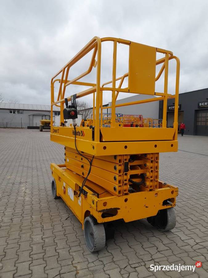 Podnośnik nożycowy Haulotte Compact 12 wys rob Rok produkcji 2016 małopolskie Dąbrowa Tarnowska sprzedam