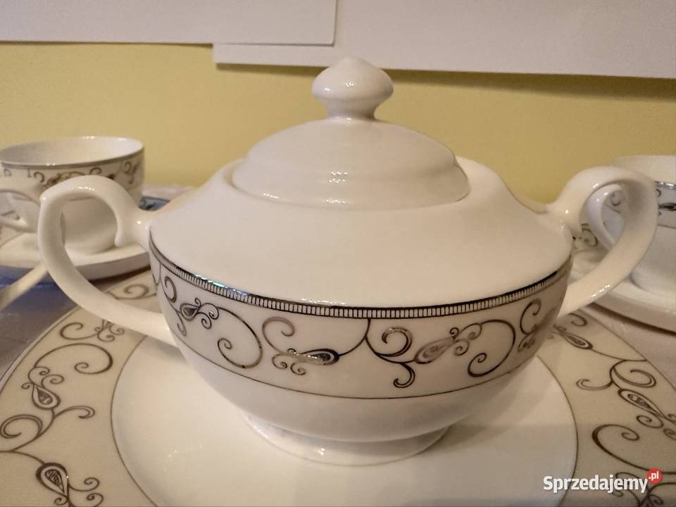 Serwis Kawowy Casalino Bone China 18 Elementów Czerwionka-Leszczyny