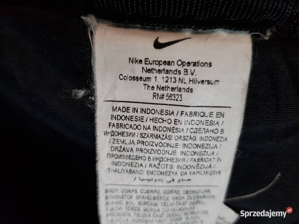 Plecak szkolny Nike czarny Warszawa