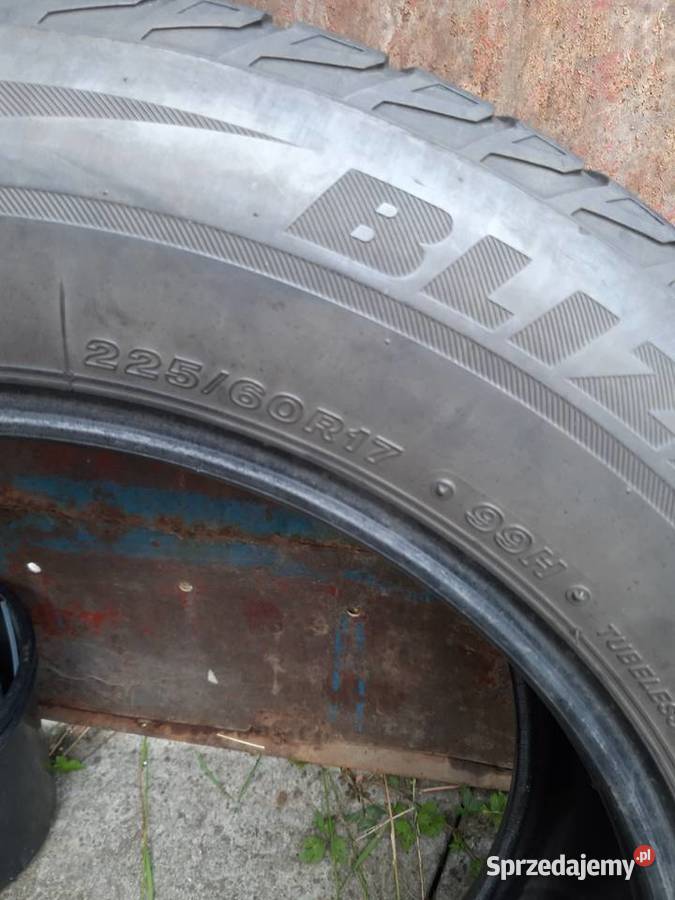 Opony zimowe 225 60R17 99H Bridgestone Blizzak Głuchołazy