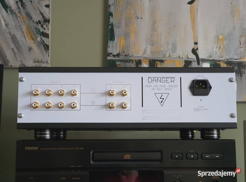 Przedwzmacniacz lampowy 2x ECC82 2x ECC88 SRPP Piaseczno