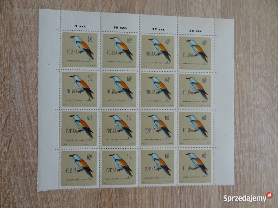 Znaczki pocztowe Polska Fi 1073 ark Jarosław