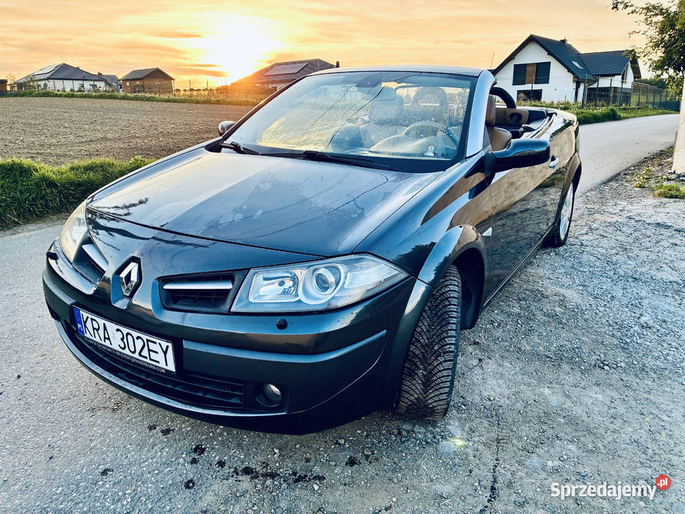 Megane CC Bananowe skóry szklany dach stan Pielgrzymowice