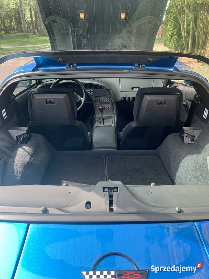 CHEVROLET CORVETTE 1991 Quasar Blue Metalic benzyna Corvette podlaskie sprzedam