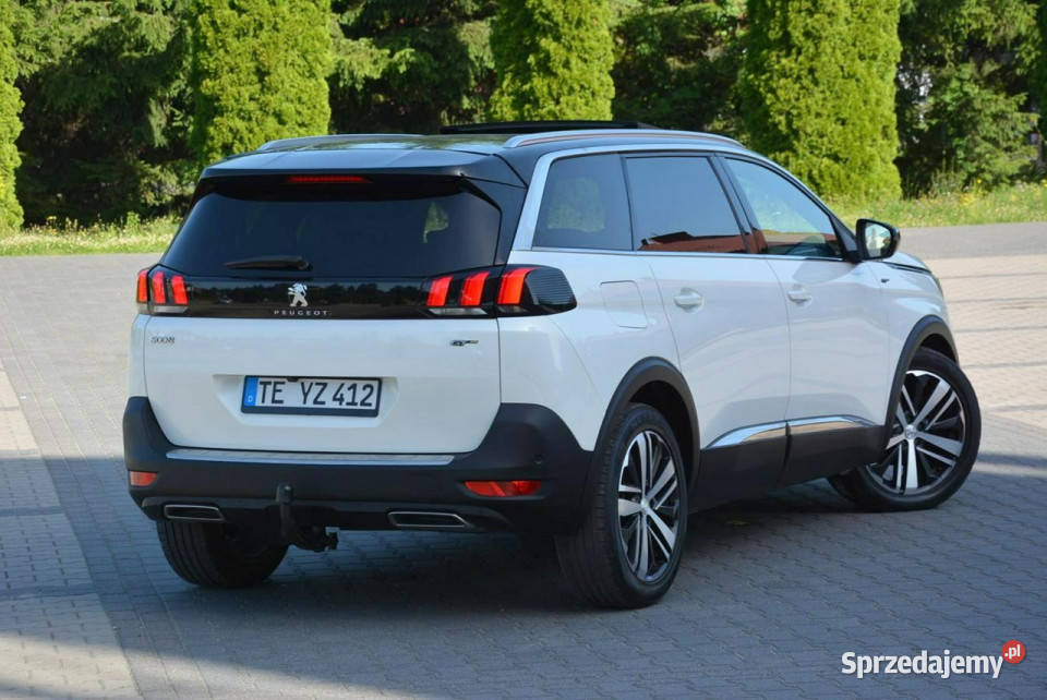 Peugeot 5008 GT Pack Focal Biał Perła Skóry Ostrów Mazowiecka