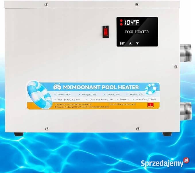 11 kW podgrzewacza podgrzewacza basenowa sprzedam