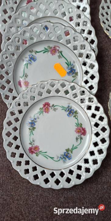 Talerzyki z owocami Ażurowe Gdańsk sprzedam