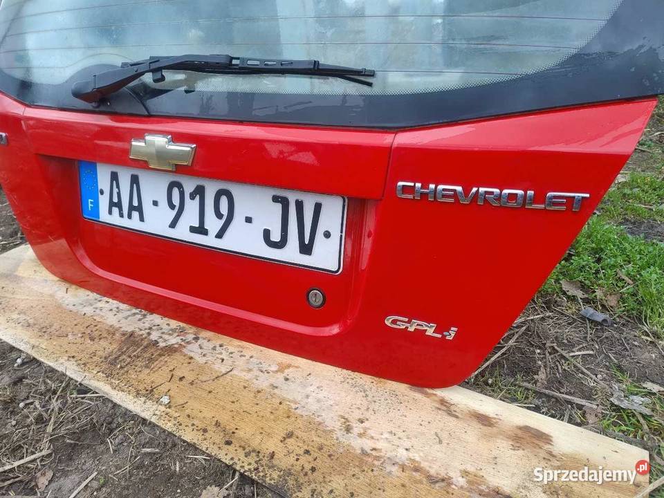 KLAPA BAGAŻNIKA CHEVROLET AVEO sprzedam