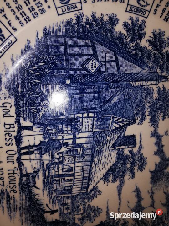 talerz z kalendarzem Chorzew