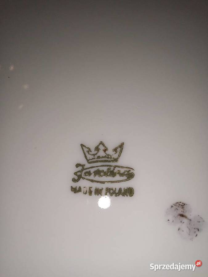 Cukiernicabomboniera Karolina 1957r Porcelana i szkło Piastów sprzedam
