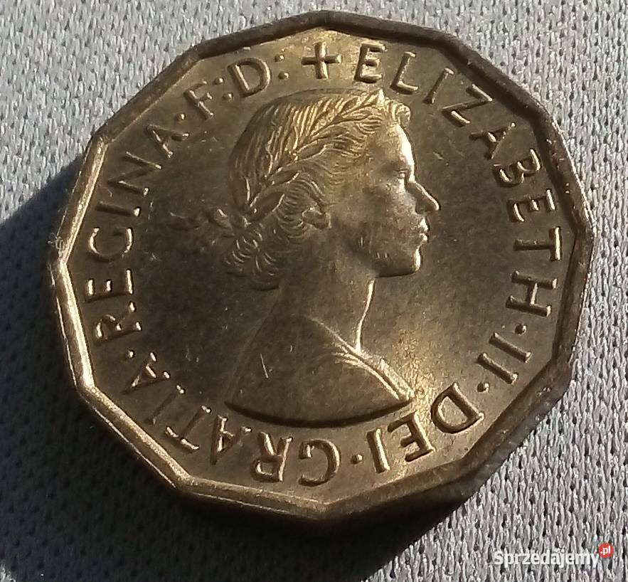 WIELKA BRYTANIATHREE PENCE1967 r