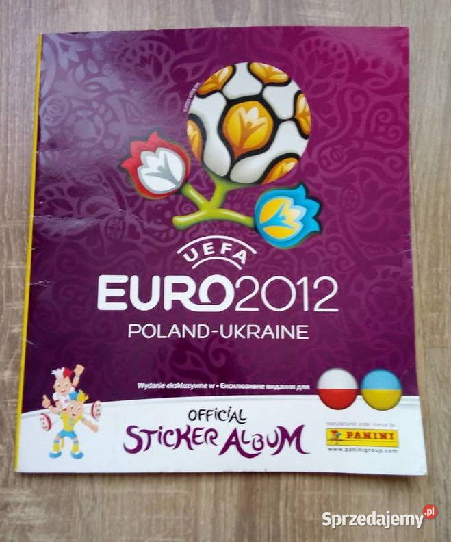 Naklejki do albumu z piłkarzami EURO 2012