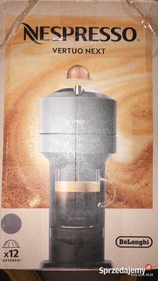 Ekspres na kapsułki Nespresso Vertuo Next Poznań sprzedam