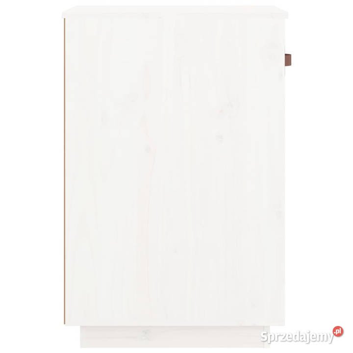 Szafka do biurka biała 40x50x75 lite drewno Pozostałe Warszawa