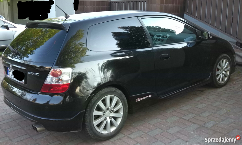 Honda Civic 16 sport 112 HP 1 właściciel faktura Suchy Las