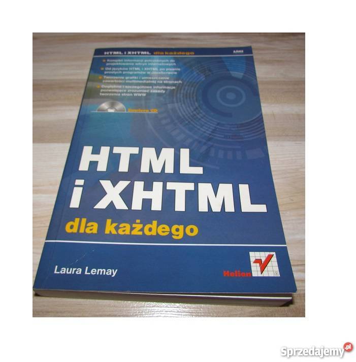 HTML XHTML KAŻDEGO LAURA LERNAY Katowice